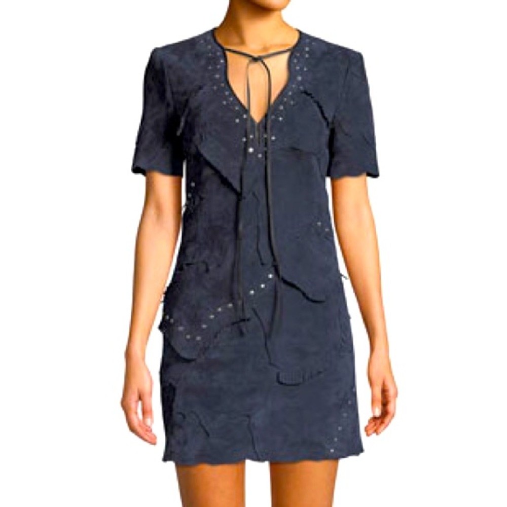 Coach Patch suede dress